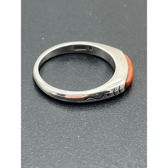 Carolyn Pollack RELIOS Retired
Sterling Silver 925 Crushed Coral Stackable Ring - Picture 11 of 11